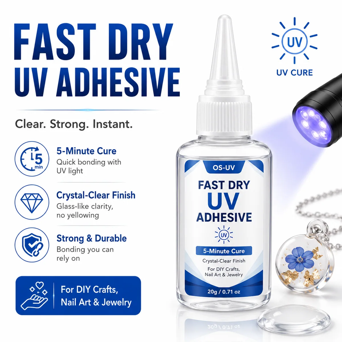 Fast Dry UV Adhesive
