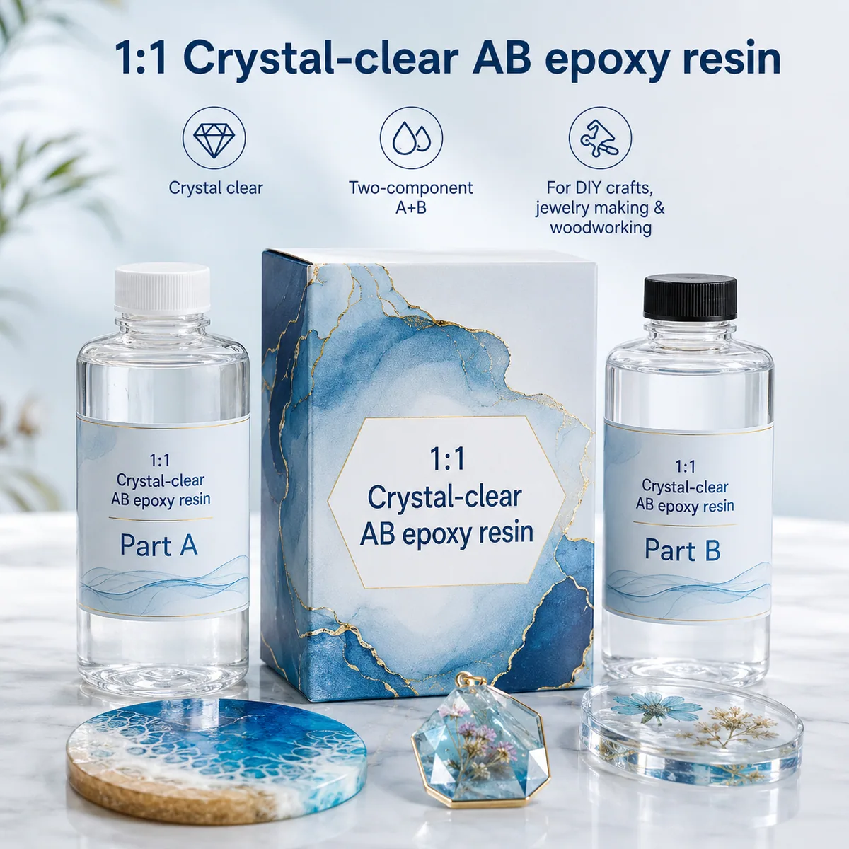 1 Gallon AB Epoxy Resin