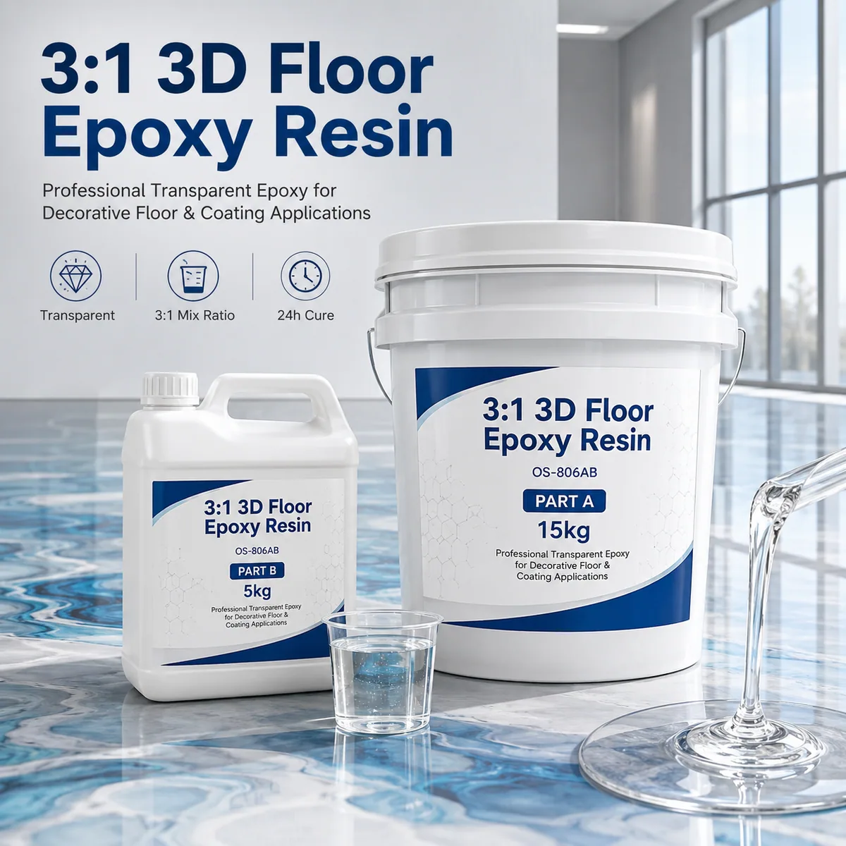 3D Floor Epoxy Resin