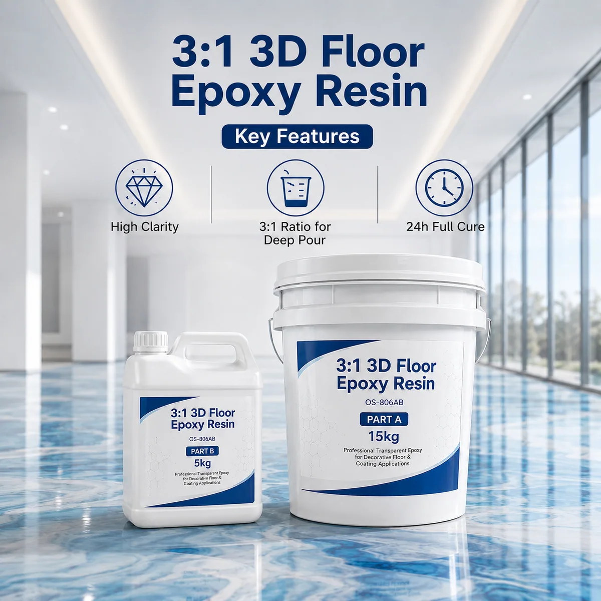 3D Floor Epoxy Resin