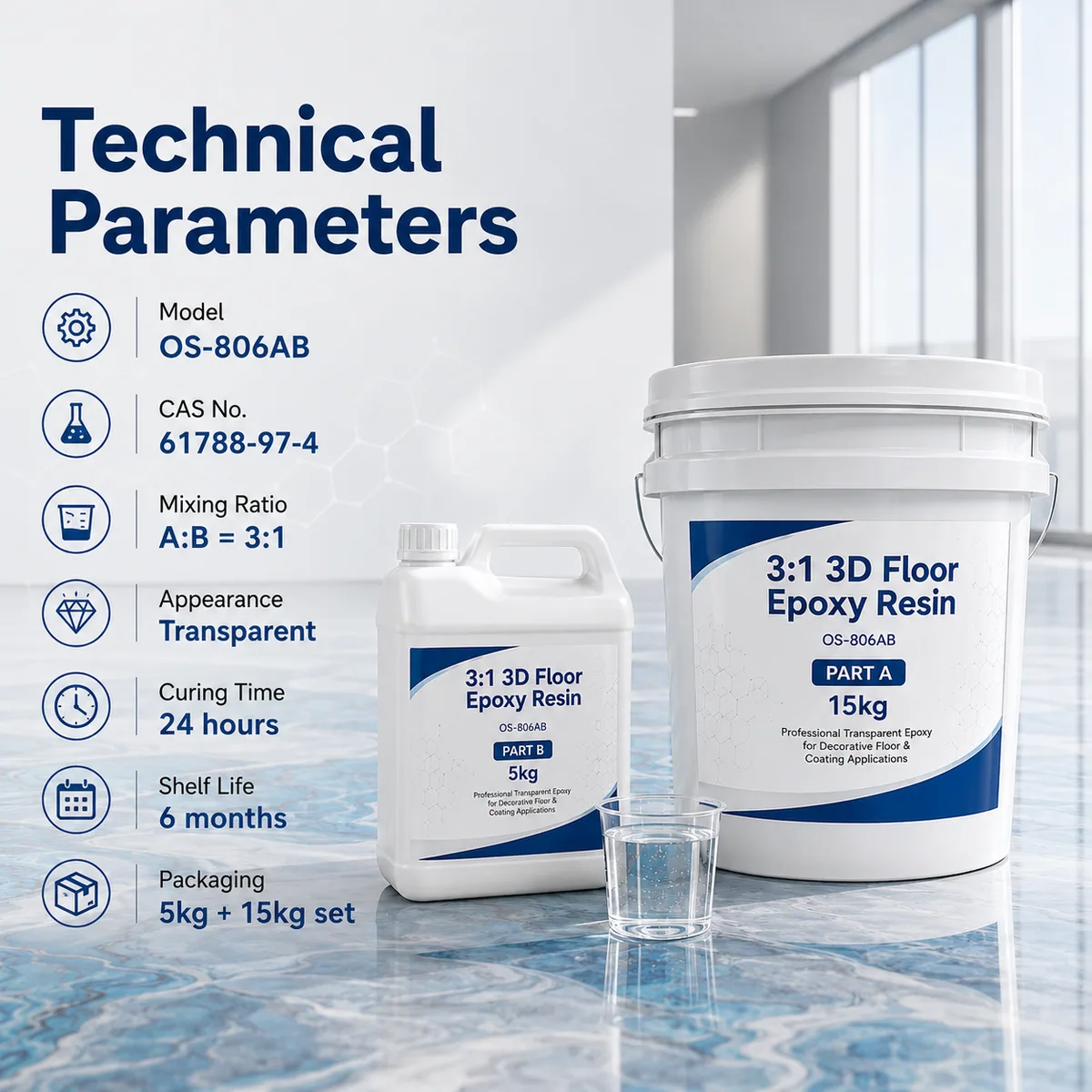 3D Floor Epoxy Resin