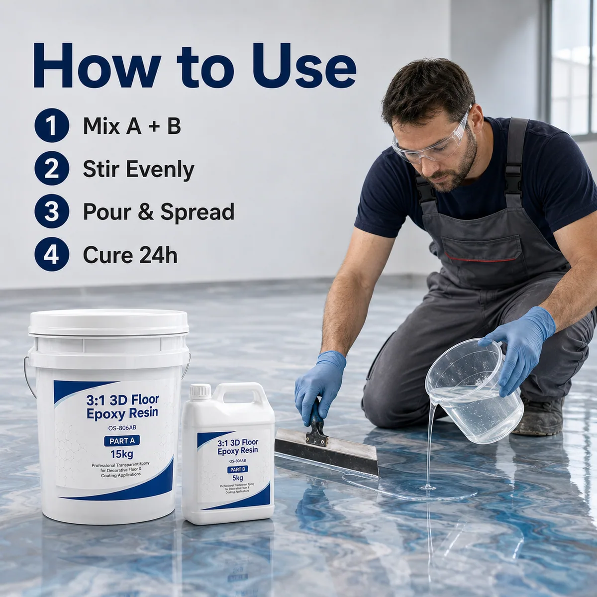 3D Floor Epoxy Resin