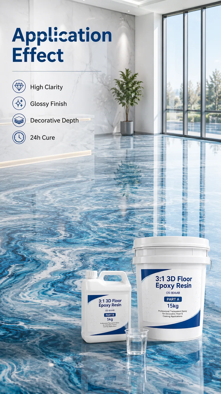 3D Floor Epoxy Resin