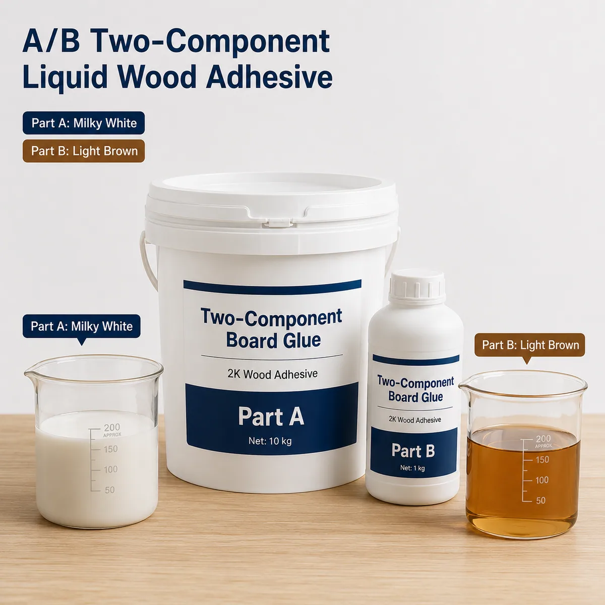 Two-component Wood Splicing Glue