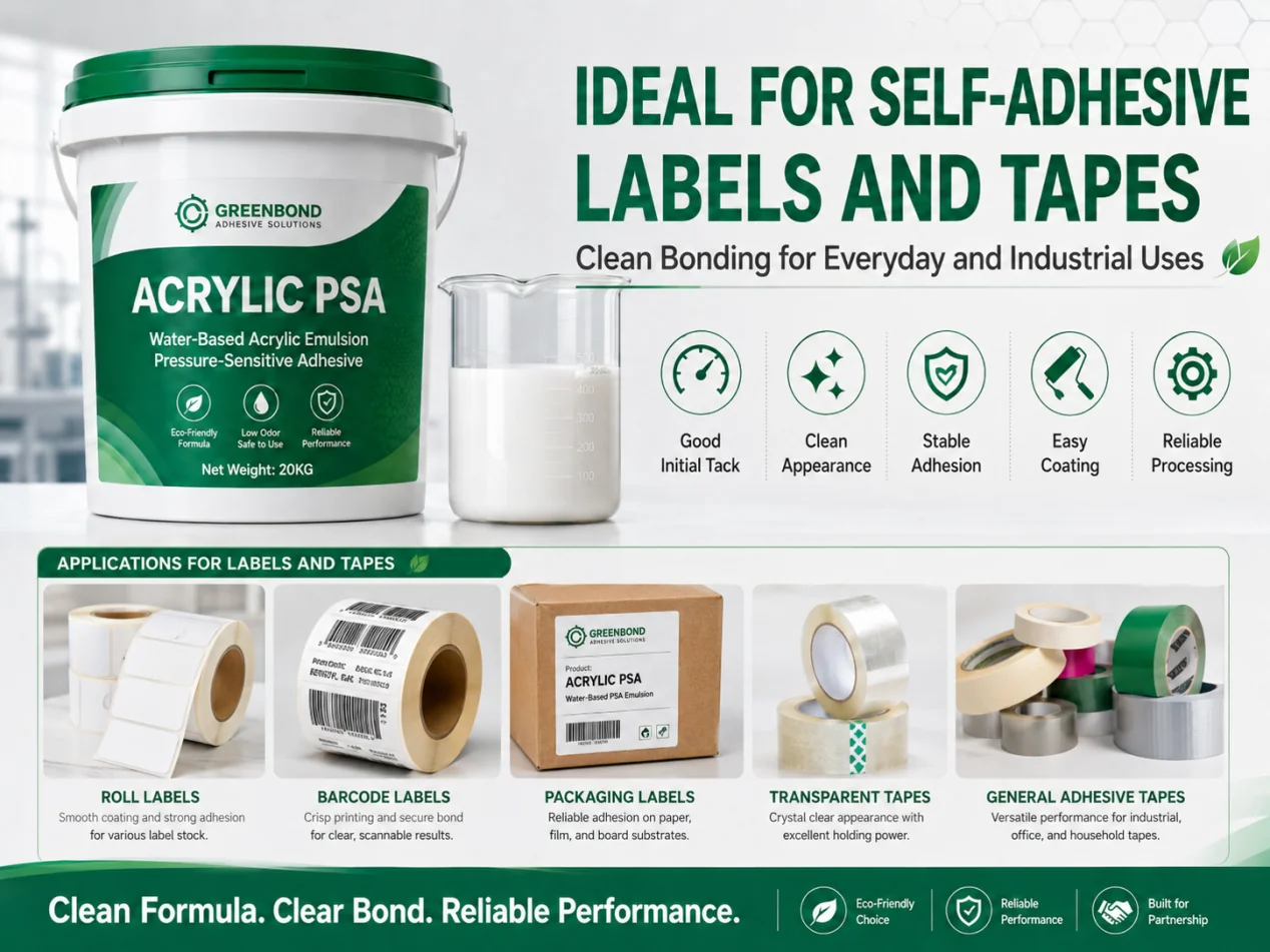 Waterborne Pressure Sensitive Adhesive