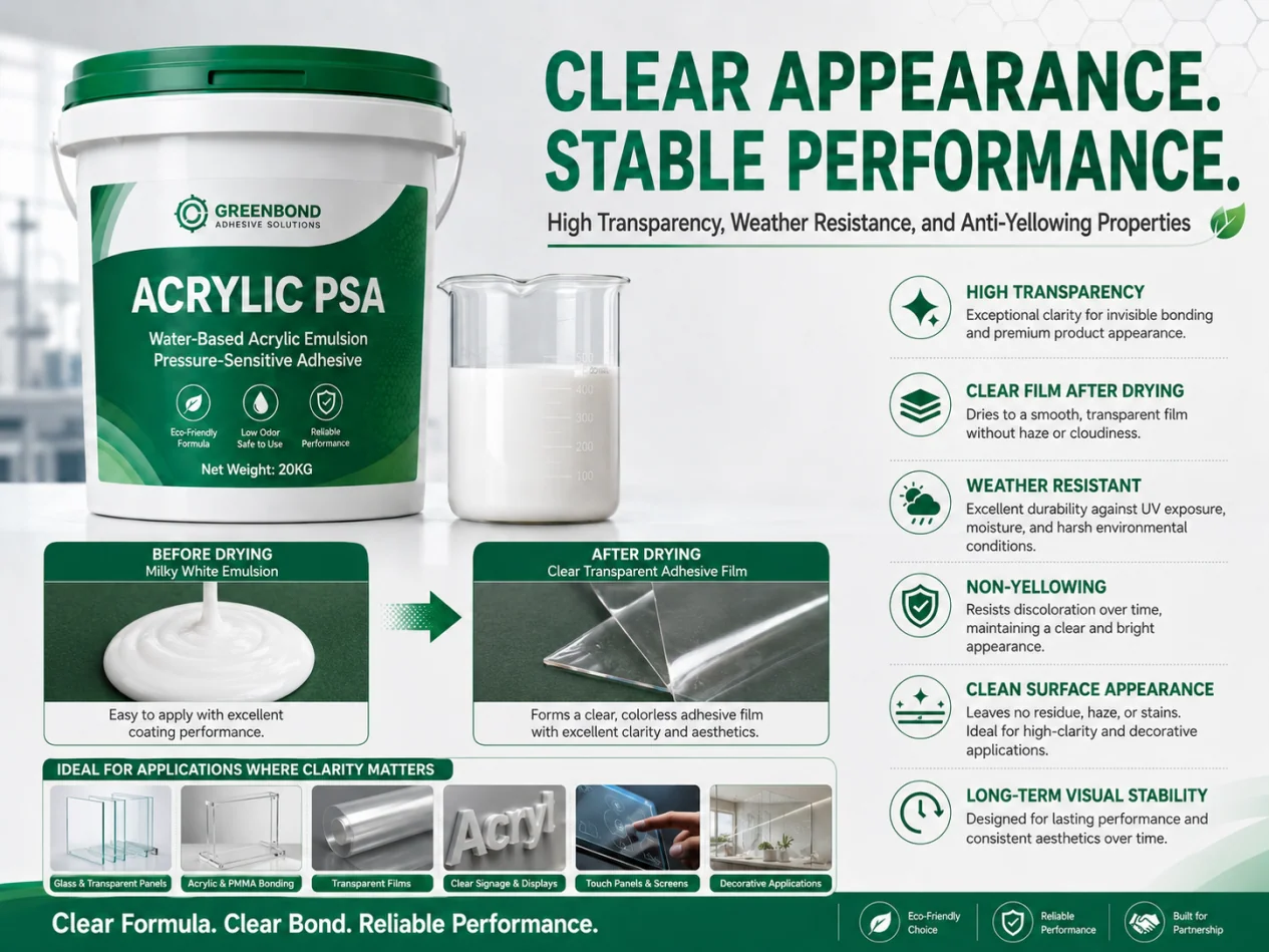 Waterborne Pressure Sensitive Adhesive