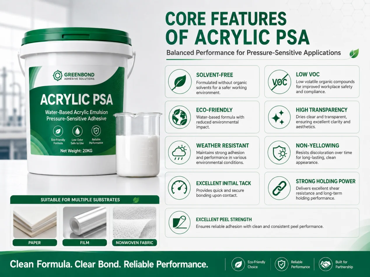 Waterborne Pressure Sensitive Adhesive