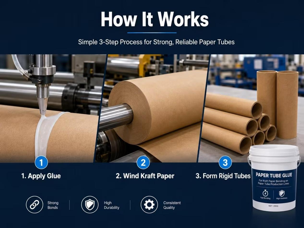 Water Base Paper Tube Core Glue
